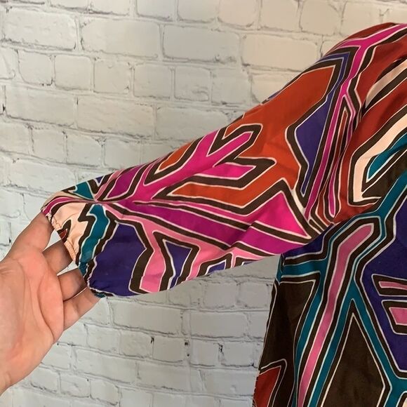 Tart / Colorful blouse / size extra small - Picture 3 of 7